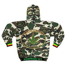 Load image into Gallery viewer, JRW Camo HoftheN Zip Hoodie