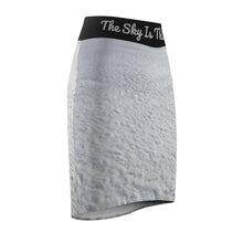 Load image into Gallery viewer, JRW Women's Pencil Skirt (The Sky Is The Limit)