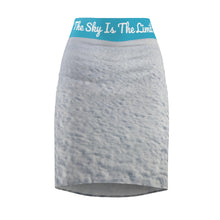 Load image into Gallery viewer, JRW Women's Pencil Skirt (The Sky Is The Limit)