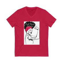 Load image into Gallery viewer, JRW Unisex Jersey V-Neck Tee