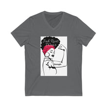 Load image into Gallery viewer, JRW Unisex Jersey V-Neck Tee