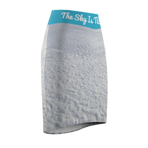 JRW Women's Pencil Skirt (The Sky Is The Limit)