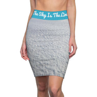 JRW Women's Pencil Skirt (The Sky Is The Limit)