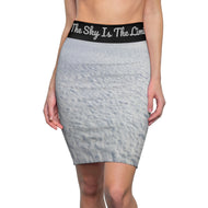 JRW Women's Pencil Skirt (The Sky Is The Limit)