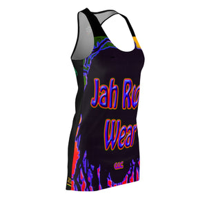 Jah Roots Wear - Women's Cut & Sew Racerback Dress (OTUITK)