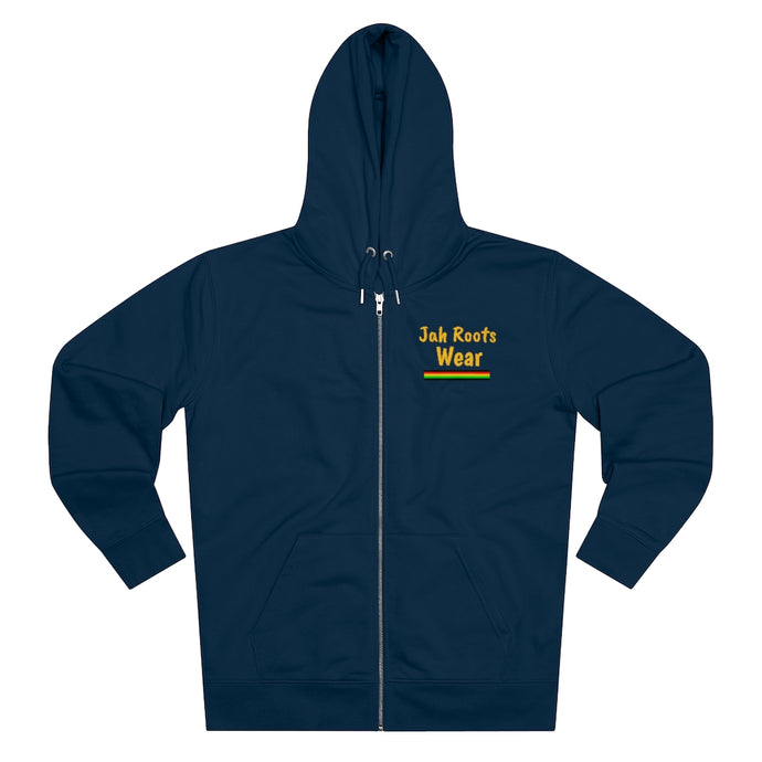 Jah Roots Wear Men's Zip Hoodie